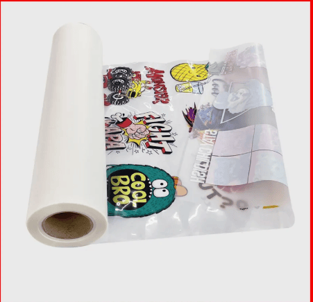 Rolo de película DTF Hot Peel 30 × 100 cm em PET para todas as impressoras DTF, como a Epson I...