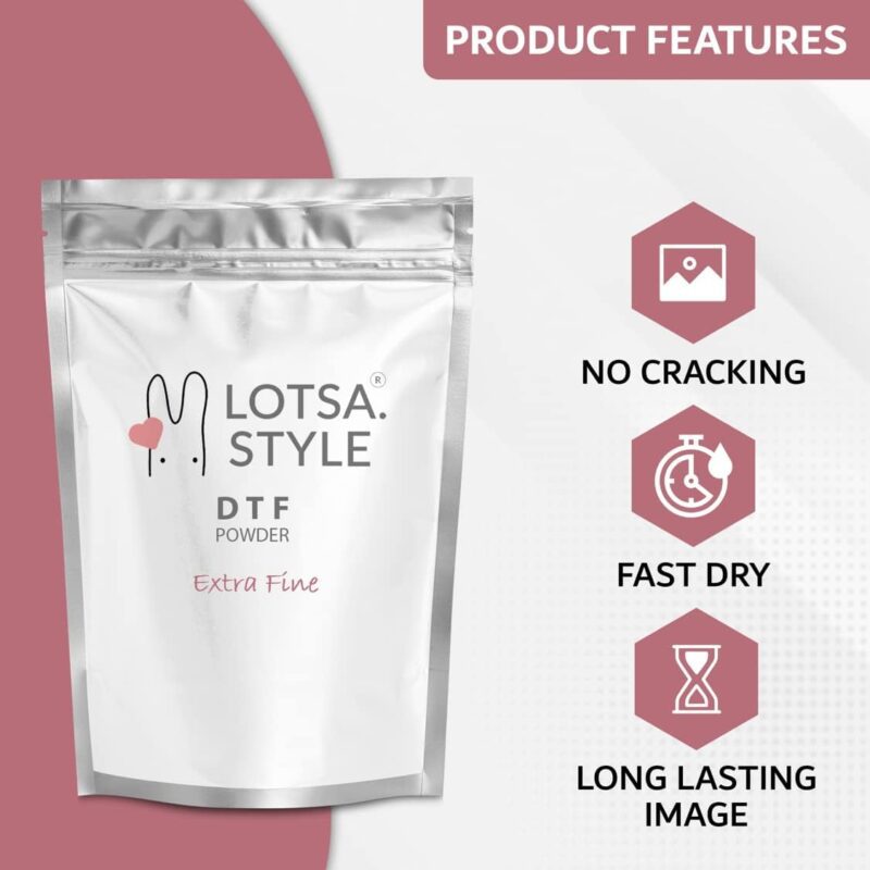 TPU Adhesive Hot Melt Powder DTF Powder For T Shirt Heat Transfer Printing</tr...
