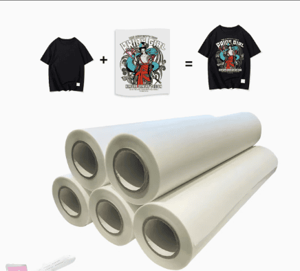 60cm Transparent Hot Peeling Cool Pelling Pet Dtf Transfer Film for DTF Printe...