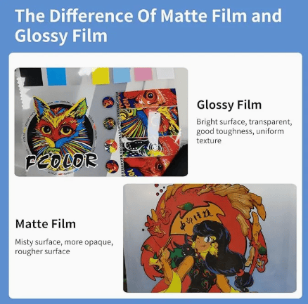 0.075mm 60cm 100m Pet DTF Film for Digital Inkjet Dtf Transfer Film for Heat T...