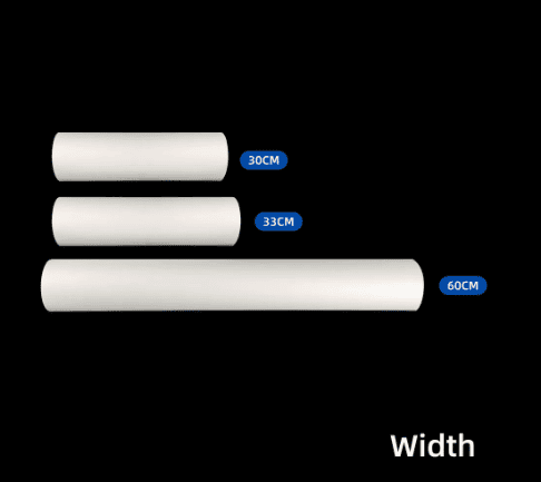 Hot Peel DTF Film Roll PET DTF Film with 30cm/33cm/60cm Width and 0.075mm Thic...