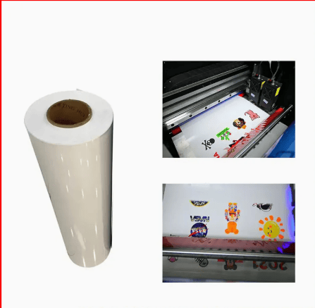 Double Side Matte Instant Peel Heat Transfer Pet Dtf Film roll For Dtf Printing - DTF film - dtfpowderfactory.com