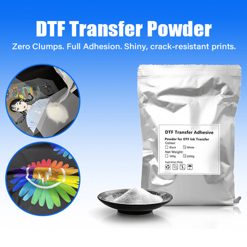 DTF TPU Polyurethane Transfer Hot Melt Powder Melt Flow Index 30±5g/10min for...