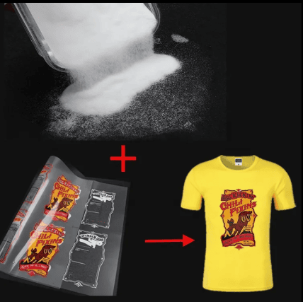 Hot Melt Powder For Fabric Heat Transfer Painting Hot Dissolving Powder With S...