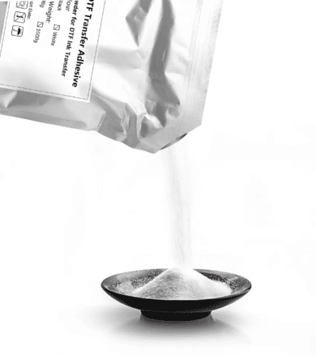 Oeko-tex, de elevada elasticidade e toque suave, para transferência térmica, cola termofusível em pó, DTF Pol...