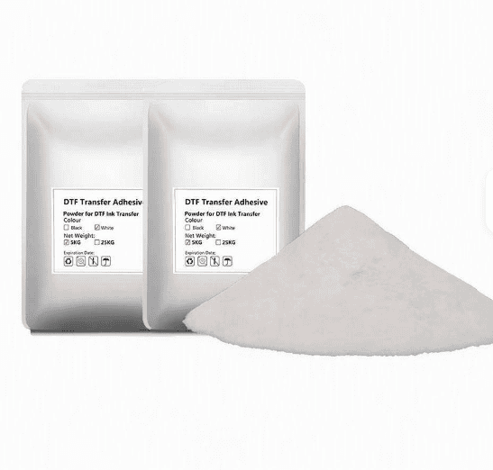 High Adhesion DTF Powder Textile Heat Transfer Printing Hot Melt Polyurethane ...