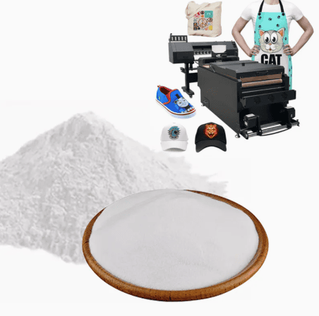 Hot Melt Adhesive Glue White Powder Dtf Printer Hot Melt Powder Use for T Shir...