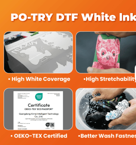 High Adhesion DTF Powder Textile Heat Transfer Printing Hot Melt Polyurethane Good Selling Hot Printing Hot Melt Powder - ...
