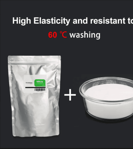Oeko-tex, de elevada elasticidade e toque suave, para transferência térmica, cola termofusível em pó, DTF Pol...