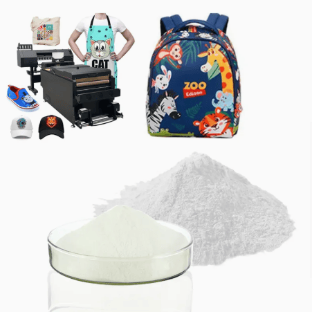 Hot Melt Adhesive Glue White Powder Dtf Printer Hot Melt Powder Use for T Shir...