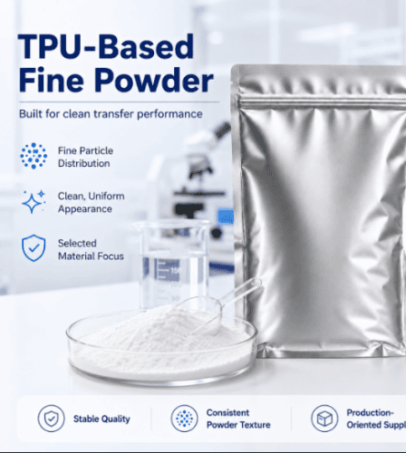 Wholesale White TPU DTF Powder 1000g Compatible with PET Film and Pigment Ink for Textile & Garment OEM Supplier - DT...