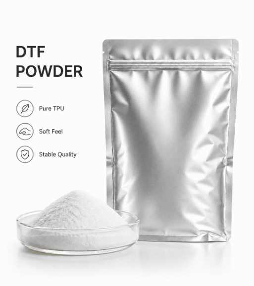 Wholesale1KG White DTF Powder TPU Hot Melt Adhesive for Digital Printing Stretchable 12 Months Shelf Life - DTF Powder - d...