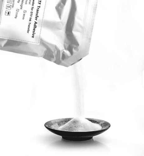 DTF TPU Hot Melt Adhesive White Powder 1kg for T-Shirt Footwear Fabric Heat Tr...