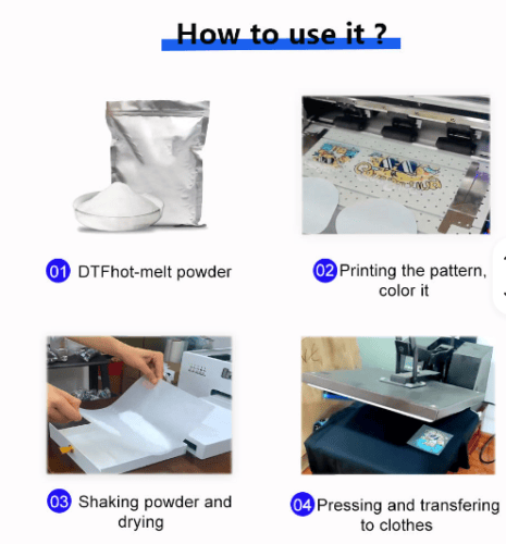 Factory Wholesale Price TPU Hot Melt Powder DTF Power for T-shirt</trp-post-co...