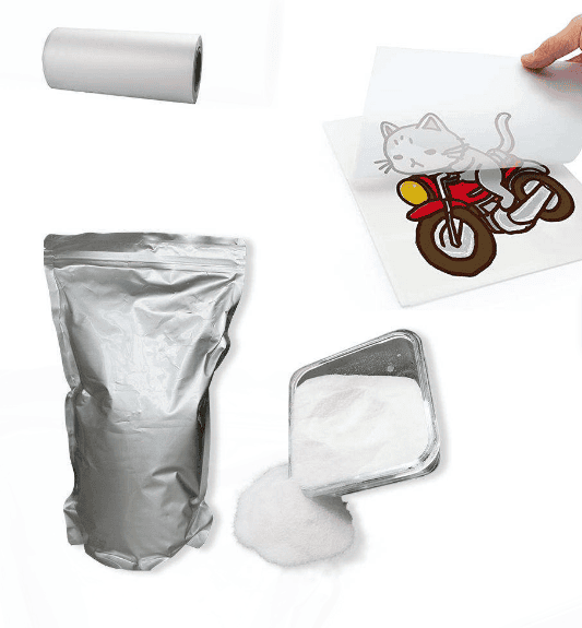 China Goods Wholesale DTF Powder White 1KG/35.3 oz Digital Transfer Hot Melt Adhesive, Pretreat Powder for Ep L1800 - DTF ...