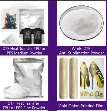 T-shirt Printing Adhesive Hot Melt Powder TPU DTF Printing DTF Hot Melt Powder...