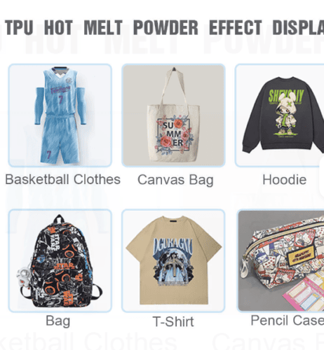 Xcellent New Arrivals 1kg DTF Hot Melt Powder White Adhesive Powder for Heat T...