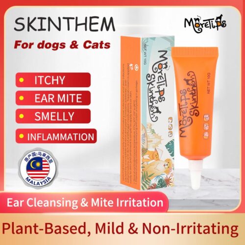 MORETIPS SKINTHEM Pet Ear & Skin Gel 10g - B-Recover & Care - Professional Pet Grooming Manufacturer – Pet Shamp...