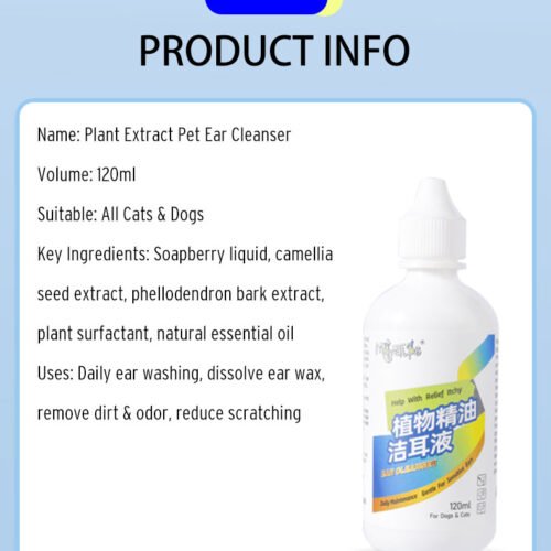 MORETIPS EAR CLEANSER - B-Recover & Care - Professional Pet Grooming Manufacturer – Pet Shampoo, Conditioner, Essent...
