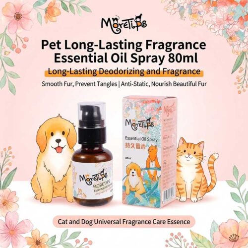 MORETIPS Essential Oil Spray 80ml - A-Pet Grooming - Professional Pet Grooming Manufacturer – Pet Shampoo, Conditioner, ...