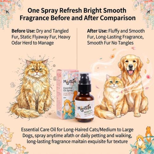 MORETIPS Essential Oil Spray 80ml - A-Pet Grooming - Professional Pet Grooming Manufacturer – Pet Shampoo, Conditioner, ...