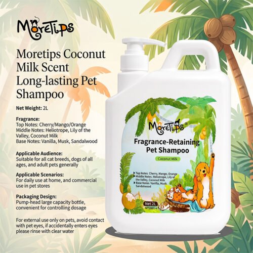 MORETIPS 椰奶香氛护香洗发水 - A-Pet ...