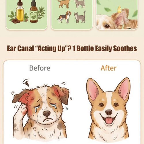 MORETIPS Ear Golden Oil - B-Recover & Care - Professional Pet Grooming Manufacturer – Pet Shampoo, Conditioner, Esse...