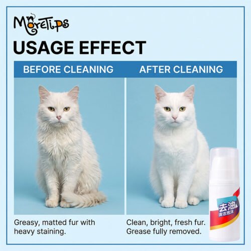 MORETIPS Degreasing Cleaning Foam - A-Pet Grooming - Professional Pet Grooming Manufacturer – Pet Shampoo, Conditioner, ...