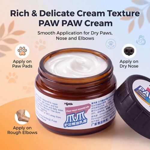 MORETIPS PAW PAW CREAM 60ml - B-Recover & Care - Professional Pet Grooming Manufacturer – Pet Shampoo, Conditioner, ...