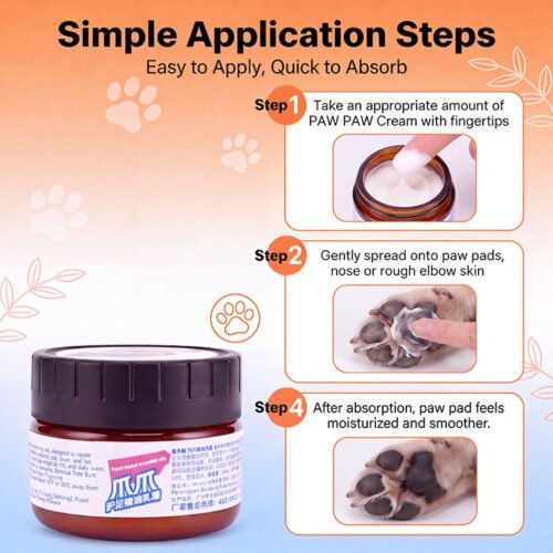 MORETIPS PAW PAW CREAM 60ml - B-Recover & Care - Professional Pet Grooming Manufacturer – Pet Shampoo, Conditioner, ...