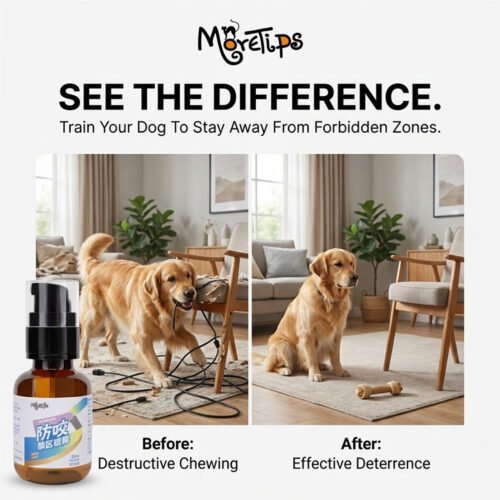 MORETIPS No Chew Spray - C-Home Care - Professional Pet Grooming Manufacturer – Pet Shampoo, Conditioner, Essential Oil ...