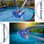 24-Fuß-Pool-Saugschlauch mit Pool-Saugkopf – POOLREINIGUNG...