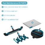 Pool Vacuum Head Cleaning Kit - POOL CLEANING SET - poolwhale.com