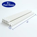 8Pcs Pool Cleaner Hose Replacement - POOL HOSE REPLACEMENT - poolwhale.com
