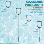 Pool-Skimmer-Netz mit 48″-Poolstange – POOL-SKIMMER ...