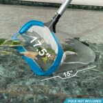 17.5英寸超细网眼泳池网 - 泳池撇渣网 -...