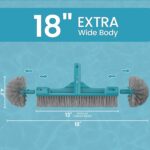 18英寸泳池刷头 - 泳池刷 - poolwhale.com