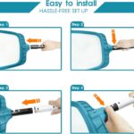 泳池叶片撇渣器 - 泳池撇渣网 - poolwhale.com