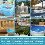 14″-Poolnetz mit ultrafeinem Maschengewebe – POOL-SKIMMER-NETZ – p...