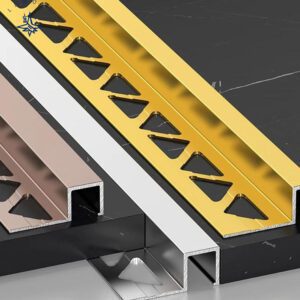 Aluminium Square Edge Tile Trim