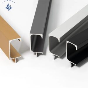 Aluminum G Handle Profile For Kitchen Cabinet And Wardrobe