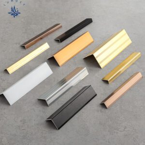 L-Shaped Cap Aluminum Wall Panel Edge Trim