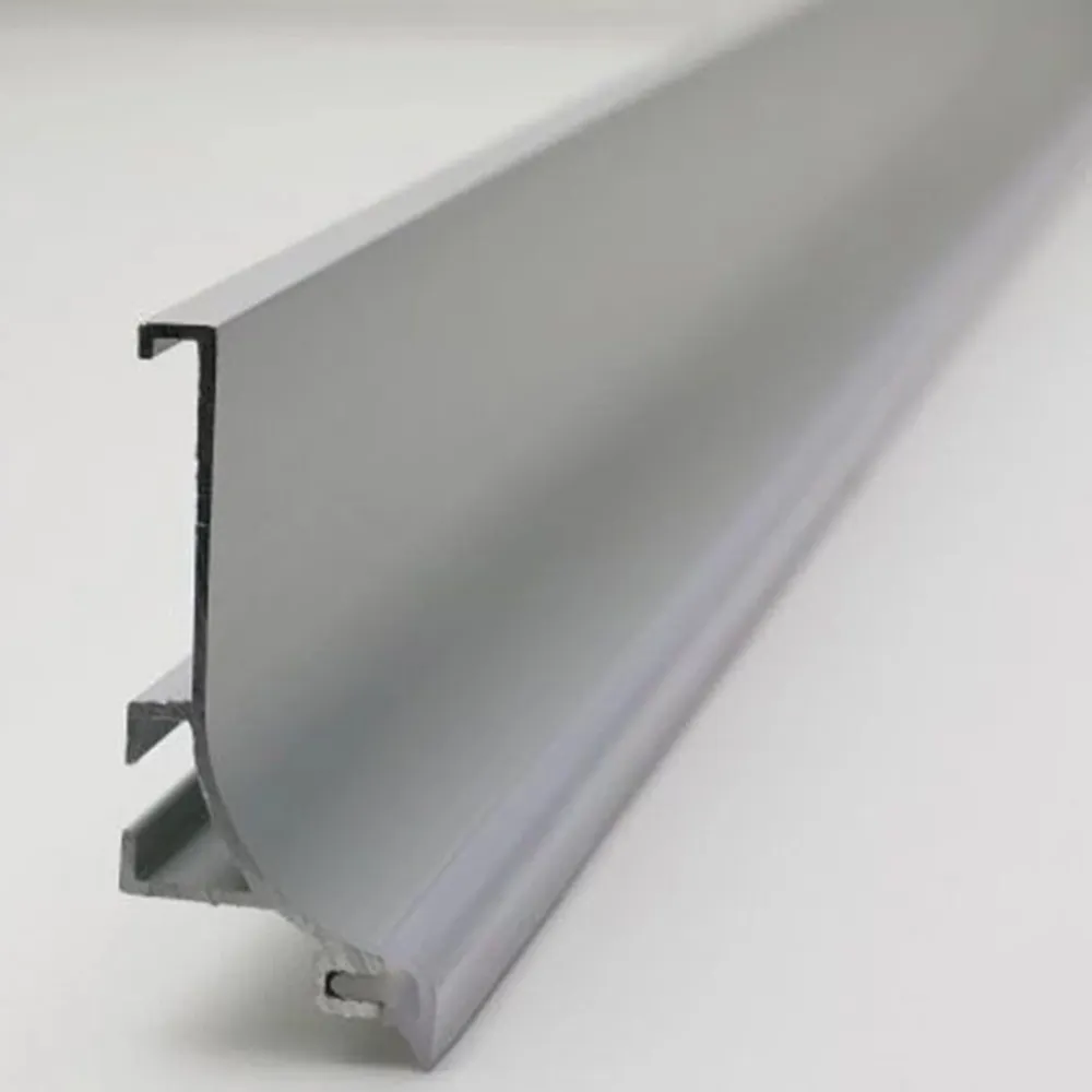 Single Groove Aluminium Sliding Window Extrusion Profile - Aluminium Extrusion Profiles - laluxalu.com