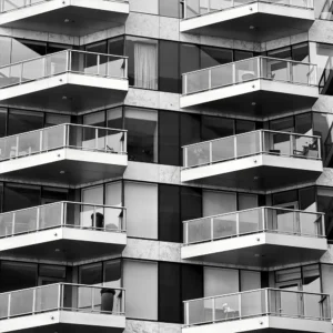 Multi-Family Residential Aluminium Balcony Handrail - Aluminium Extrusion Handrail Profiles - laluxalu.com