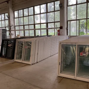 Finished Insulated Aluminium Door Sets Ready For Installation - Aluminium Extrusion Windows & Doors - laluxalu.com