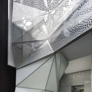 Irregular Hollow Carved Aluminium Wall Cladding Panel - Aluminium Extrusion Solid Panels - laluxalu.com