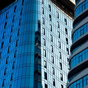Aluminium Curved Hidden Frame Curtain Wall Extrusion Profile - Aluminium Extrusion Curtain Wall & Facade - laluxalu.com