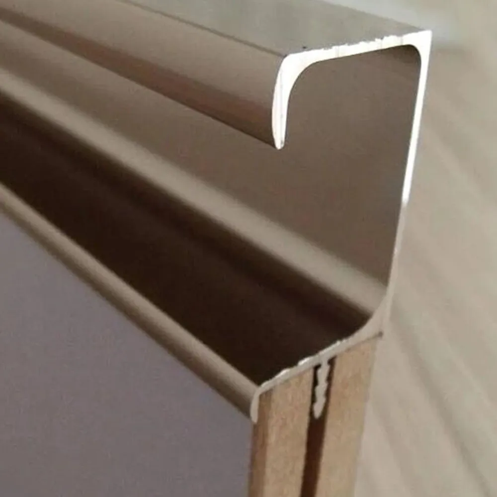 Edge Wrap Industrial Aluminium Extrusion Trim Profile - Aluminium Extrusion Profiles - laluxalu.com