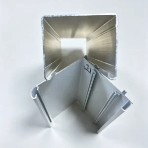 Square Box Industrial Aluminium Extrusion Tube Profile - Aluminium Extrusion Profiles - laluxalu.com