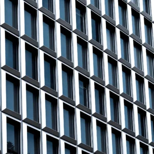 Square Grid Aluminium Unitized Curtain Wall Extrusion Section - Aluminium Extrusion Curtain Wall & Facade - laluxalu.com